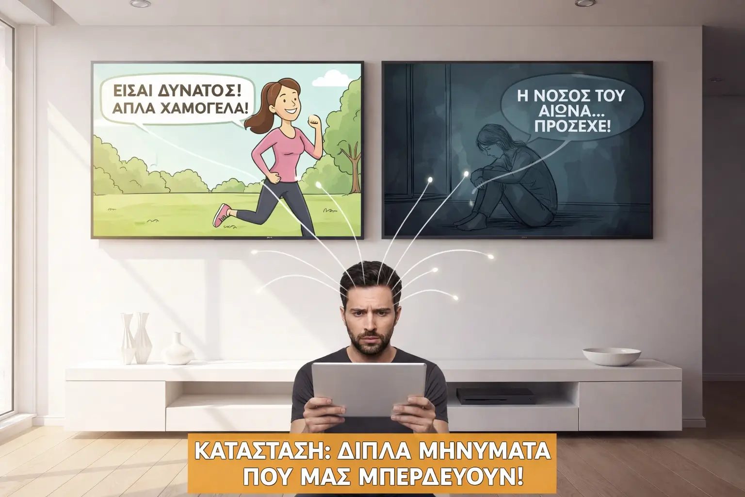 Read more about the article Κατάθλιψη & ΜΜΕ: Γιατί νιώθουμε τόσο μπερδεμένοι με αυτά που ακούμε;